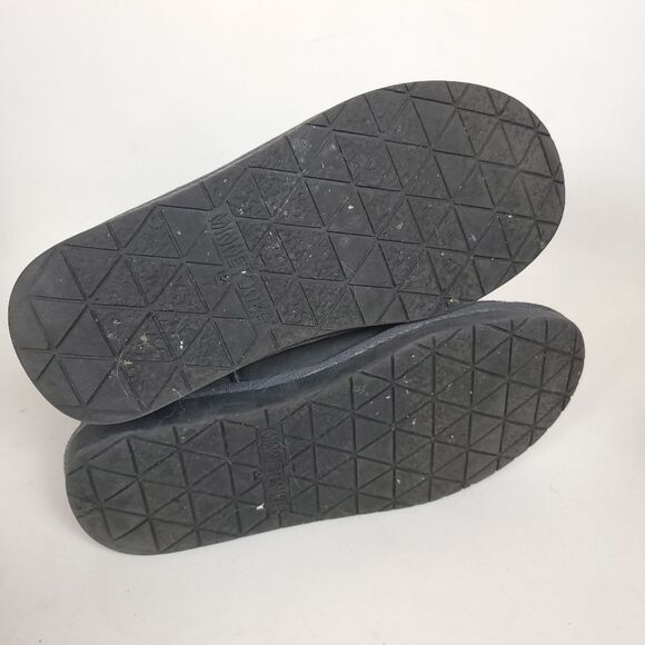 Minnetonka Women’s Olympia Boots Gray Suede Sheepskin Wool Lined Winter Size 7 - Picture 8 of 12